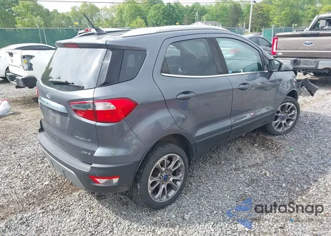2018 Ford Ecosport Titanium из США, поврежденный, VIN MAJ6P1WL0JC202968